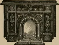 An illustration from Home building. A reliable book of facts, relative to building, living, materials, costs, at about 400 places from New York to San Francisco. Containing 42 plates and 45 original designs of buildings .. (1877)