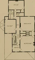 An illustration from Home building. A reliable book of facts, relative to building, living, materials, costs, at about 400 places from New York to San Francisco. Containing 42 plates and 45 original designs of buildings .. (1877)