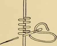 An illustration from Home crafts of today and yesterday (1917)