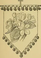 An illustration from Home decoration: art needle-work and embroidery; painting on silk, satin, and velvet; panel-painting; and wood-carving (1881)