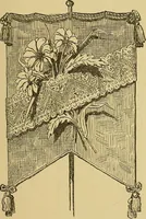 An illustration from Home decoration: art needle-work and embroidery; painting on silk, satin, and velvet; panel-painting; and wood-carving (1881)
