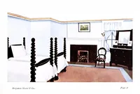 An illustration from Home decorative interior suggestions : Sani-flat, a sanitary flat oil paint. (1910)