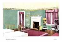 Picture 6 of 15 from Home decorative interior suggestions : Sani-flat, a sanitary flat oil paint. (1910), leaf 21
