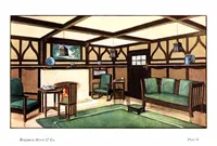Picture 10 of 15 from Home decorative interior suggestions : Sani-flat, a sanitary flat oil paint. (1910), leaf 31