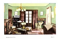 Picture 13 of 15 from Home decorative interior suggestions : Sani-flat, a sanitary flat oil paint. (1910), leaf 37