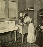 An illustration from The home and the family; an elementary textbook of home making (1917)