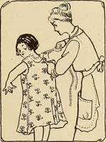 An illustration from The home and the family; an elementary textbook of home making (1917)