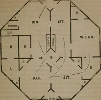 An illustration from A home for all; or, The gravel wall and octagon mode of building .. (1854)