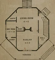 An illustration from A home for all; or, The gravel wall and octagon mode of building .. (1854)