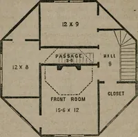 An illustration from A home for all; or, The gravel wall and octagon mode of building .. (1854)