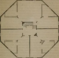 An illustration from A home for all; or, The gravel wall and octagon mode of building .. (1854)