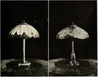 An illustration from Home furnishing; facts and figures about furniture, carpets and rugs, lamps and lighting fixtures, wall papers, window shades and draperies, tapestries, etc. (1913)