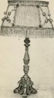 An illustration from Home furnishing; facts and figures about furniture, carpets and rugs, lamps and lighting fixtures, wall papers, window shades and draperies, tapestries, etc. (1913)