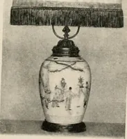 An illustration from Home furnishing; facts and figures about furniture, carpets and rugs, lamps and lighting fixtures, wall papers, window shades and draperies, tapestries, etc. (1913)