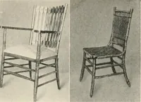 An illustration from Home furnishing; facts and figures about furniture, carpets and rugs, lamps and lighting fixtures, wall papers, window shades and draperies, tapestries, etc. (1913)