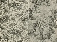 An illustration from Home furnishing; facts and figures about furniture, carpets and rugs, lamps and lighting fixtures, wall papers, window shades and draperies, tapestries, etc. (1913)