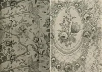 An illustration from Home furnishing; facts and figures about furniture, carpets and rugs, lamps and lighting fixtures, wall papers, window shades and draperies, tapestries, etc. (1913)