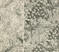 An illustration from Home furnishing; facts and figures about furniture, carpets and rugs, lamps and lighting fixtures, wall papers, window shades and draperies, tapestries, etc. (1913)