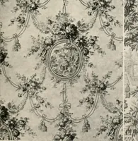 An illustration from Home furnishing; facts and figures about furniture, carpets and rugs, lamps and lighting fixtures, wall papers, window shades and draperies, tapestries, etc. (1913)