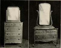 An illustration from Home furnishing; facts and figures about furniture, carpets and rugs, lamps and lighting fixtures, wall papers, window shades and draperies, tapestries, etc. (1913)