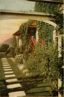 An illustration from The home garden (1917)