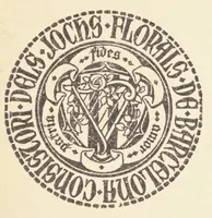 An illustration from Homenatge als Jochs Florals de Barcelona (1925)