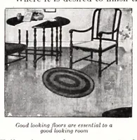 An illustration from The home painting manual: a complete handbook on home painting and decorating, full information about paints and varnishes and their application … (1922)