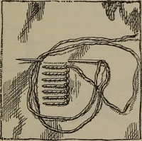 An illustration from Home and school sewing (1901)