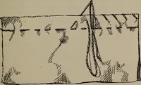 An illustration from Home and school sewing (1901)