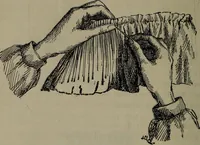 An illustration from Home and school sewing (1901)