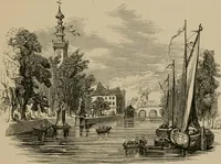 Picture 93 of 122 from Homes, haunts, and works of Rubens, Vandyke, Rembrandt, and Cuyp; the Dutch genre-painters; Michael Angelo and Raffaelle. Being a series of art-rambles in Belgium, Holland and Italy (1872), leaf 198