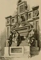 An illustration from Homes, haunts, and works of Rubens, Vandyke, Rembrandt, and Cuyp; the Dutch genre-painters; Michael Angelo and Raffaelle. Being a series of art-rambles in Belgium, Holland and Italy (1872)