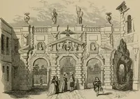 An illustration from Homes, haunts, and works of Rubens, Vandyke, Rembrandt, and Cuyp; the Dutch genre-painters; Michael Angelo and Raffaelle. Being a series of art-rambles in Belgium, Holland and Italy (1872)
