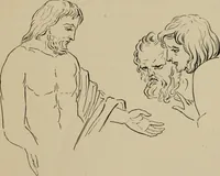 An illustration from Homes, haunts, and works of Rubens, Vandyke, Rembrandt, and Cuyp; the Dutch genre-painters; Michael Angelo and Raffaelle. Being a series of art-rambles in Belgium, Holland and Italy (1872)