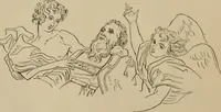 An illustration from Homes, haunts, and works of Rubens, Vandyke, Rembrandt, and Cuyp; the Dutch genre-painters; Michael Angelo and Raffaelle. Being a series of art-rambles in Belgium, Holland and Italy (1872)