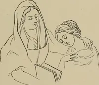An illustration from Homes, haunts, and works of Rubens, Vandyke, Rembrandt, and Cuyp; the Dutch genre-painters; Michael Angelo and Raffaelle. Being a series of art-rambles in Belgium, Holland and Italy (1872)