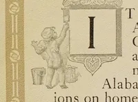 Picture 3 of 9 from Homes healthful and beautiful : sane & sanitary decoration of homes, illustrated with designs in Alabastine tints with descriptive letter press (1906), leaf 11
