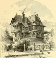 An illustration from The homes of America : with one hundred and three illustrations (1879)