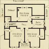 An illustration from Homes of character. (1920)