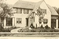Picture 112 of 162 from Homes of moderate size; a collection of photographs and plans of modern suburban and country homes, following the colonial, Italian and English architectural styles, and arranged accordingly (1921), leaf 111