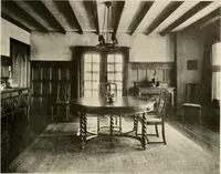 An illustration from Homes of moderate size; a collection of photographs and plans of modern suburban and country homes, following the colonial, Italian and English architectural styles, and arranged accordingly (1921)