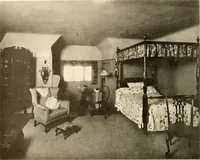 An illustration from Homes of moderate size; a collection of photographs and plans of modern suburban and country homes, following the colonial, Italian and English architectural styles, and arranged accordingly (1921)
