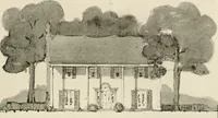 An illustration from Homes of moderate size; a collection of photographs and plans of modern suburban and country homes, following the colonial, Italian and English architectural styles, and arranged accordingly (1921)