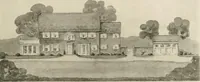 An illustration from Homes of moderate size; a collection of photographs and plans of modern suburban and country homes, following the colonial, Italian and English architectural styles, and arranged accordingly (1921)
