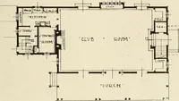 An illustration from Homes of moderate size; a collection of photographs and plans of modern suburban and country homes, following the colonial, Italian and English architectural styles, and arranged accordingly (1921)