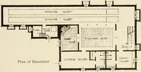 An illustration from Homes of moderate size; a collection of photographs and plans of modern suburban and country homes, following the colonial, Italian and English architectural styles, and arranged accordingly (1921)