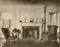 An illustration from Homes of moderate size; a collection of photographs and plans of modern suburban and country homes, following the colonial, Italian and English architectural styles, and arranged accordingly (1921)