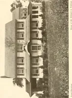 An illustration from Homes of moderate size; a collection of photographs and plans of modern suburban and country homes, following the colonial, Italian and English architectural styles, and arranged accordingly (1921)