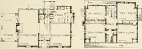 Picture 73 of 162 from Homes of moderate size; a collection of photographs and plans of modern suburban and country homes, following the colonial, Italian and English architectural styles, and arranged accordingly (1921), leaf 78