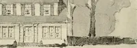 An illustration from Homes of moderate size; a collection of photographs and plans of modern suburban and country homes, following the colonial, Italian and English architectural styles, and arranged accordingly (1921)
